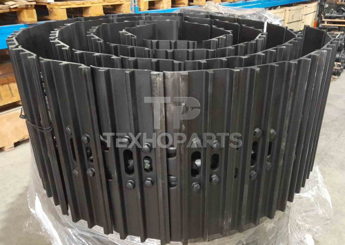 Цепь гусеничная в сборе 49L M20 600мм 9250500 ZX200LC-3 KJIN для спецтехники  Цепь гусеничная в сборе 49L M20 600мм 9250500 ZX200LC-3 KJIN для спецтехники