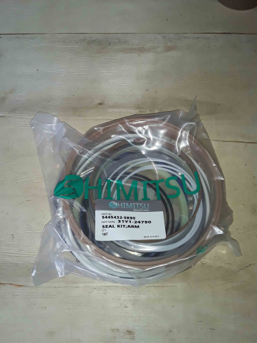 Ремкомплект гидроцилиндра рукояти S445432-SK90 R450LC-7 Shimitsu для спецтехники  Ремкомплект гидроцилиндра рукояти S445432-SK90 R450LC-7 Shimitsu для спецтехники
