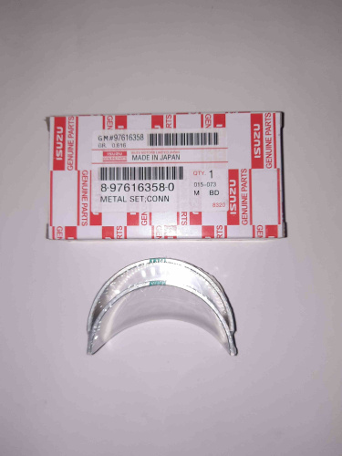 Вкладыши шатунные 8976163580 4HK1, 6HK1 ISUZU   для спецтехники  Вкладыши шатунные 8976163580 4HK1, 6HK1 ISUZU   для спецтехники