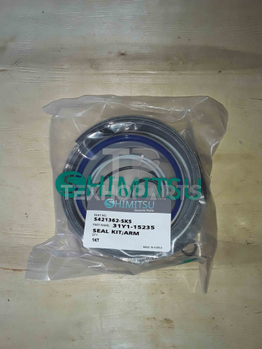 Ремкомплект гидроцилиндра рукояти S421362-SK5 R210LC-7 Shimitsu для спецтехники  Ремкомплект гидроцилиндра рукояти S421362-SK5 R210LC-7 Shimitsu для спецтехники