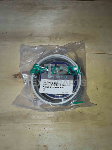 Ремкомплект гидроцилиндра ковша S421151-SK5 R210LC-7 Shimitsu для спецтехники  Ремкомплект гидроцилиндра ковша S421151-SK5 R210LC-7 Shimitsu для спецтехники