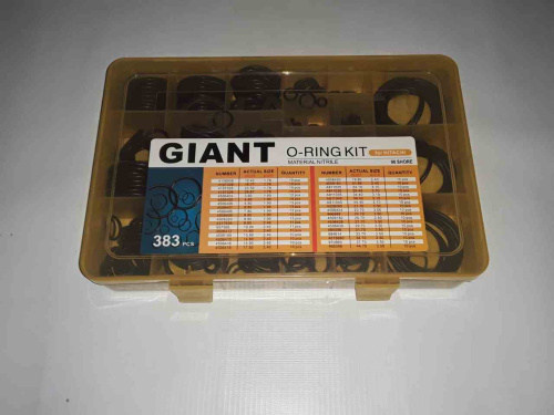 Набор уплотнительных колец HITACHI GIANT для спецтехники  Набор уплотнительных колец HITACHI GIANT для спецтехники