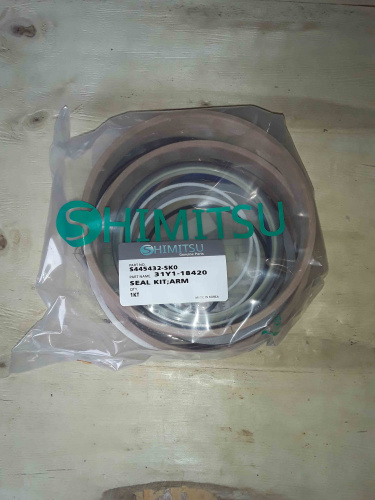 Ремкомплект гидроцилиндра рукояти S445432-SK0 R450LC-7 Shimitsu для спецтехники  Ремкомплект гидроцилиндра рукояти S445432-SK0 R450LC-7 Shimitsu для спецтехники