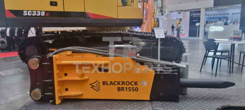 Гидромолот закрытый корпус BR1550BSA-1 Black Rock для спецтехники  Гидромолот закрытый корпус BR1550BSA-1 Black Rock для спецтехники