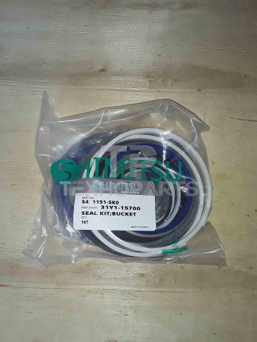 Ремкомплект гидроцилиндра ковша S421151-SK0 R210LC-7 Shimitsu для спецтехники  Ремкомплект гидроцилиндра ковша S421151-SK0 R210LC-7 Shimitsu для спецтехники