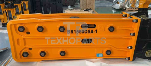 Гидромолот открытый корпус BR1550OSA-1 Black Rock для спецтехники  Гидромолот открытый корпус BR1550OSA-1 Black Rock для спецтехники