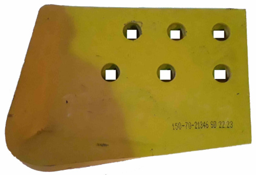 Нож боковой правый 150-70-21346 SD22, SD23 (45#C) SUNMACH для спецтехники  Нож боковой правый 150-70-21346 SD22, SD23 (45#C) SUNMACH для спецтехники