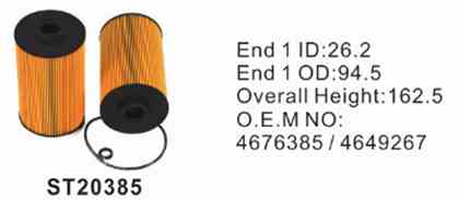 Фильтр топливный ST20385 STAL для спецтехники  Фильтр топливный ST20385 STAL для спецтехники