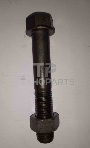 Болт+гайка крепления поддерживающего катка M20*120 S0571166+S4013133 NN для спецтехники  Болт+гайка крепления поддерживающего катка M20*120 S0571166+S4013133 NN для спецтехники