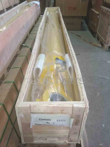 Гидроцилиндр ковша левый обратная лопата S2125721 PC1250-8 Shimitsu для спецтехники Гидроцилиндр ковша левый обратная лопата S2125721 PC1250-8 Shimitsu для спецтехники