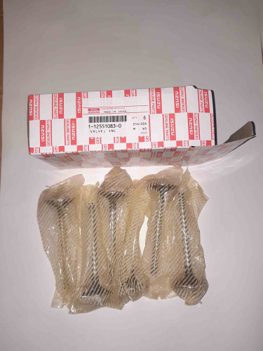 Клапан впускной 1125510830 6BG1 ISUZU   для спецтехники  Клапан впускной 1125510830 6BG1 ISUZU   для спецтехники