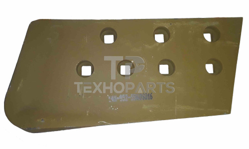 Нож боковой правый 14X-952-5560 SD16 (27MnTiB) SUNMACH для спецтехники  Нож боковой правый 14X-952-5560 SD16 (27MnTiB) SUNMACH для спецтехники