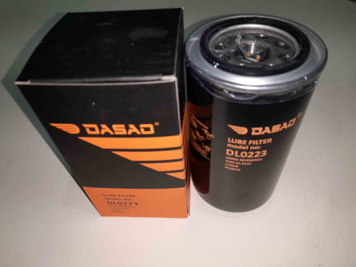 Фильтр масляный DL0223 DASAO для спецтехники  Фильтр масляный DL0223 DASAO для спецтехники