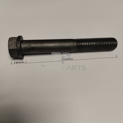 Болт крепления поддерживающего катка M16*110 J931600 NN для спецтехники Болт крепления поддерживающего катка M16*110 J931600 NN для спецтехники